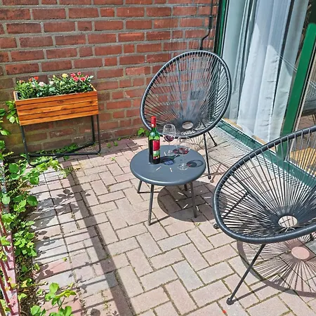 Archipel-nahe Hamburg-terasse-neu Apartamento